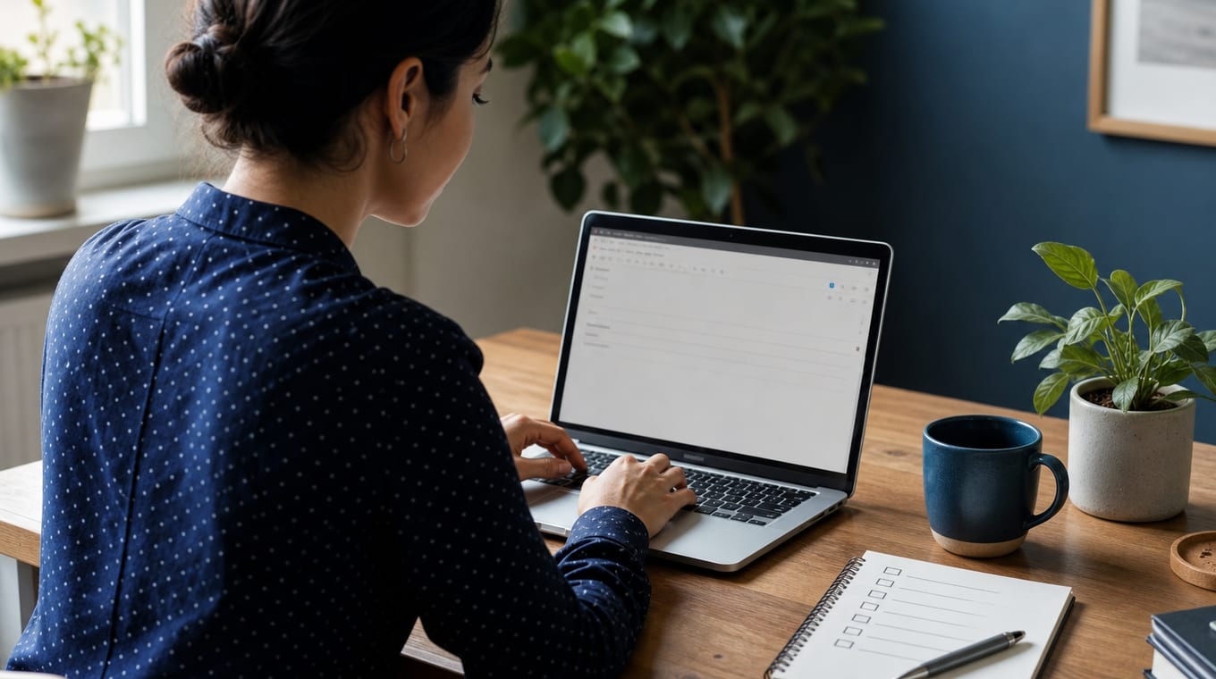 Job seeker planning follow-up steps after a job application received no response